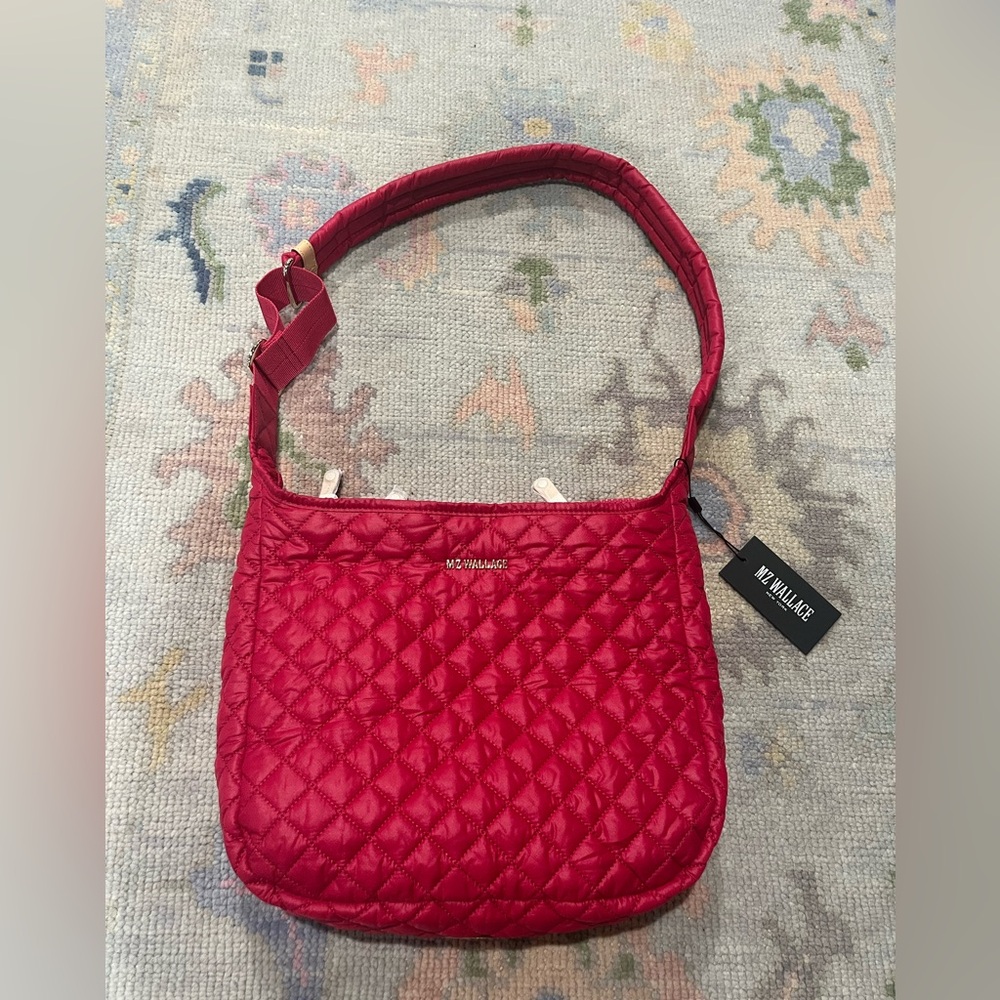 BNWT MZ Wallace Parker Deluxe crossbody pink